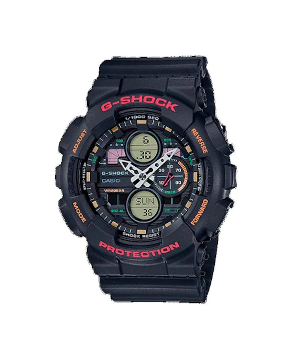 RELOJ CASIO G-SHOCK GA-140-1A4DR- NEGRO