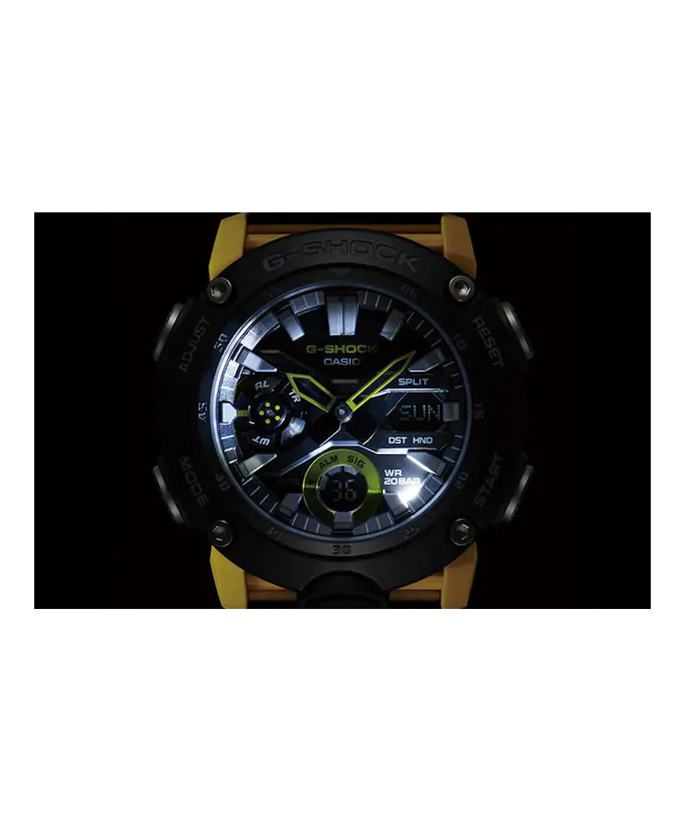 RELOJ CASIO G-SHOCK GA-2000-1A9DR- AMARILLO - Image 2