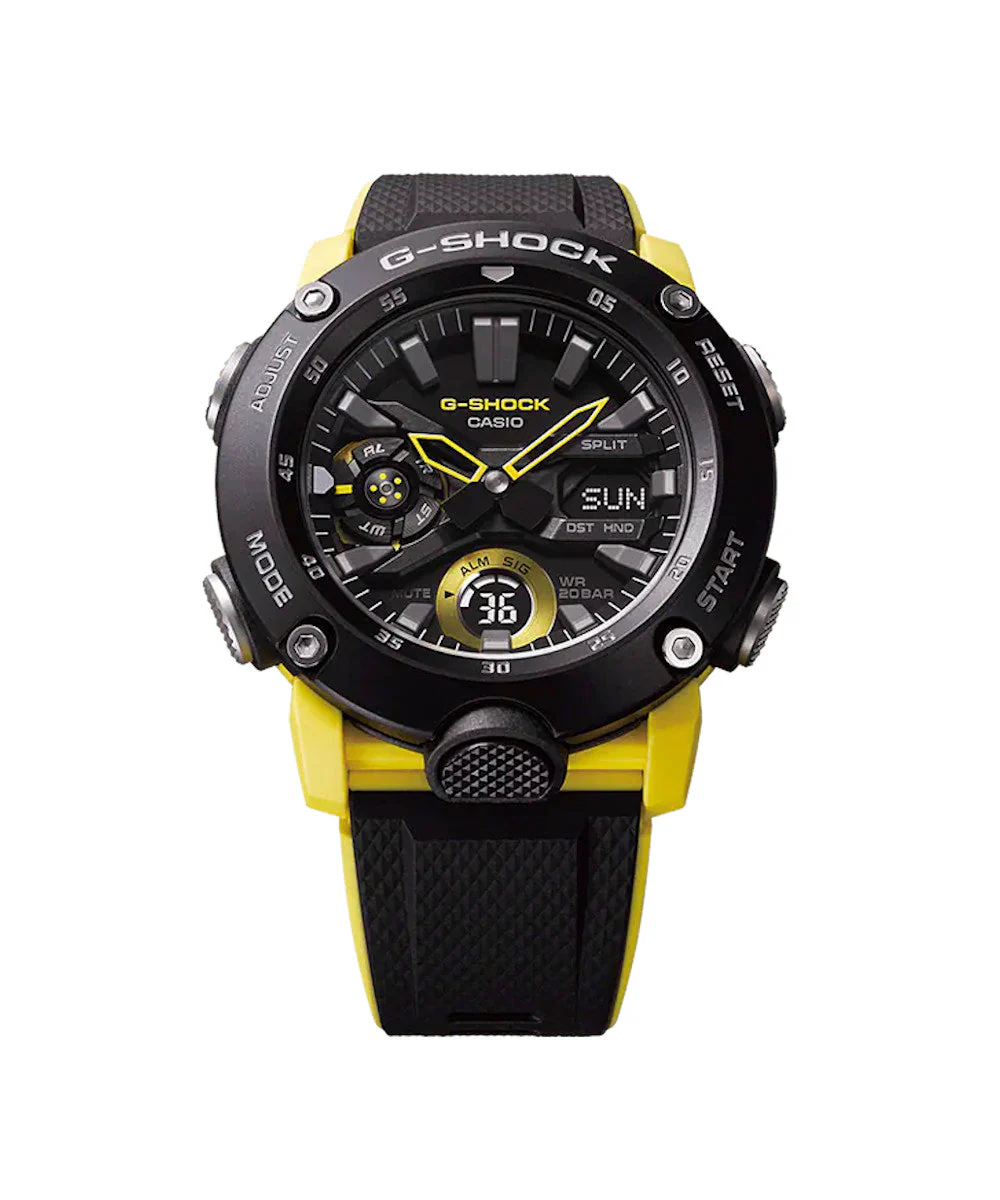 RELOJ CASIO G-SHOCK GA-2000-1A9DR- AMARILLO - Image 8