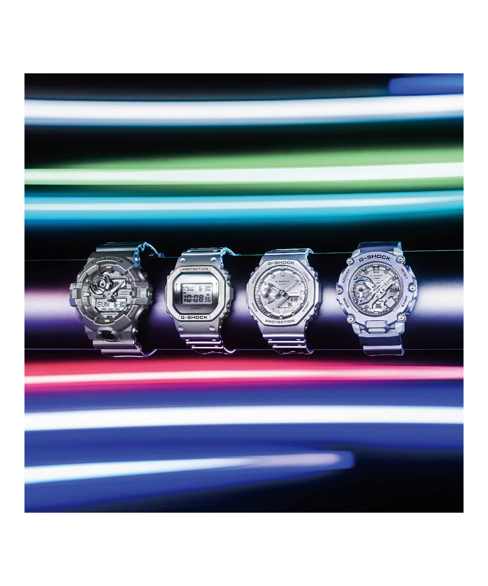 RELOJ CASIO G-SHOCK GA-2100FF-8ADR- PLATEADO - Image 8