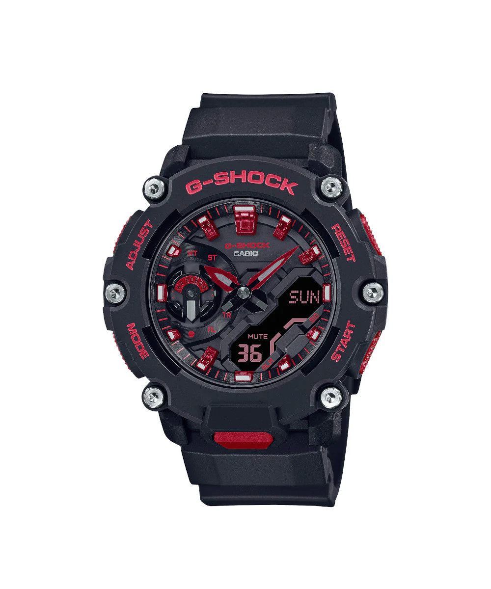 RELOJ CASIO G-SHOCK GA-2200BNR-1ADR- NEGRO