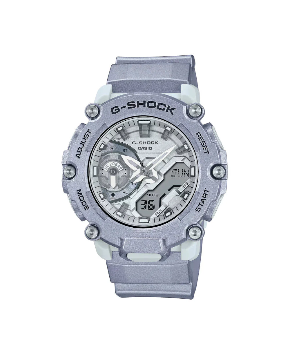 RELOJ CASIO G-SHOCK GA-2200FF-8ADR- PLATEADO