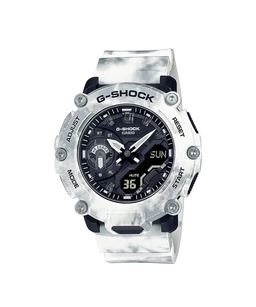 RELOJ CASIO G-SHOCK GA-2200GC-7ADR- BLANCO