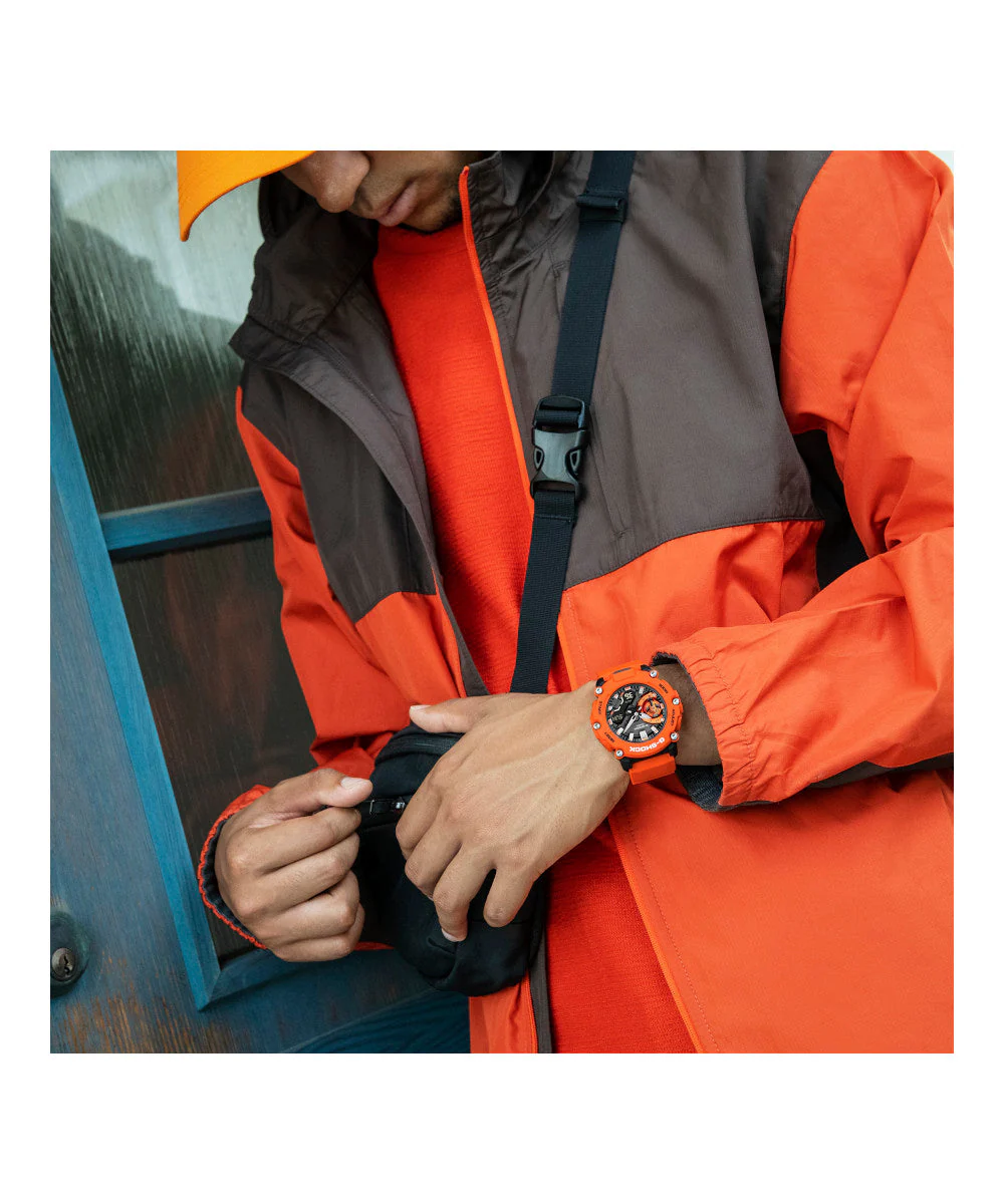 RELOJ CASIO G-SHOCK GA-2200M-4ADR- NARANJADO - Image 2