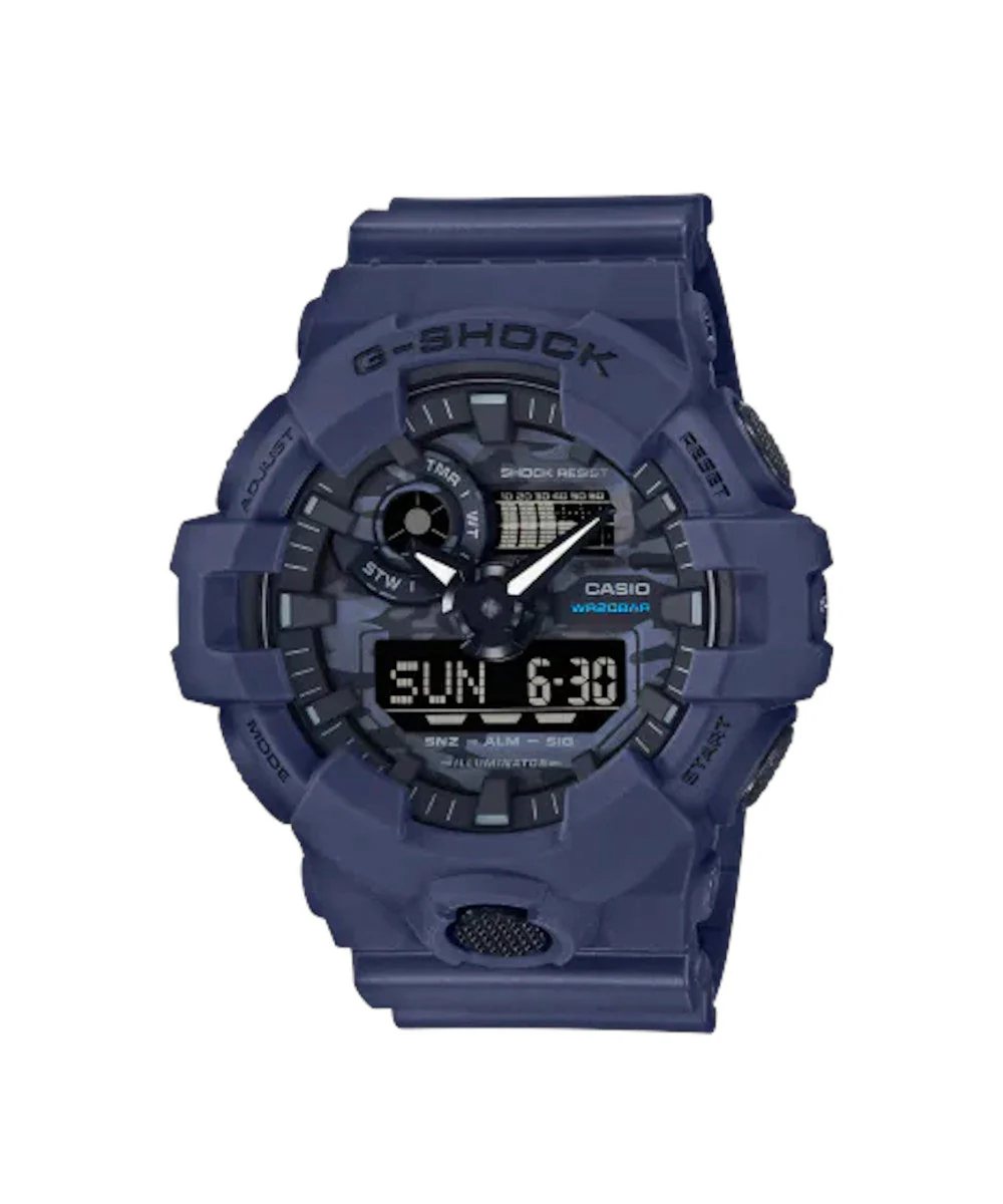 RELOJ CASIO G-SHOCK GA-700CA-2ADR- AZUL