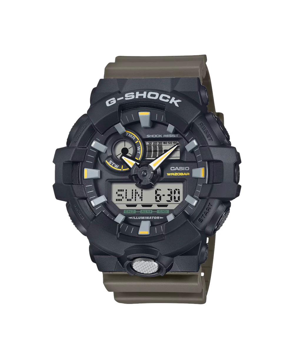 RELOJ CASIO G-SHOCK GA-710TU-1A3DR- NEGRO