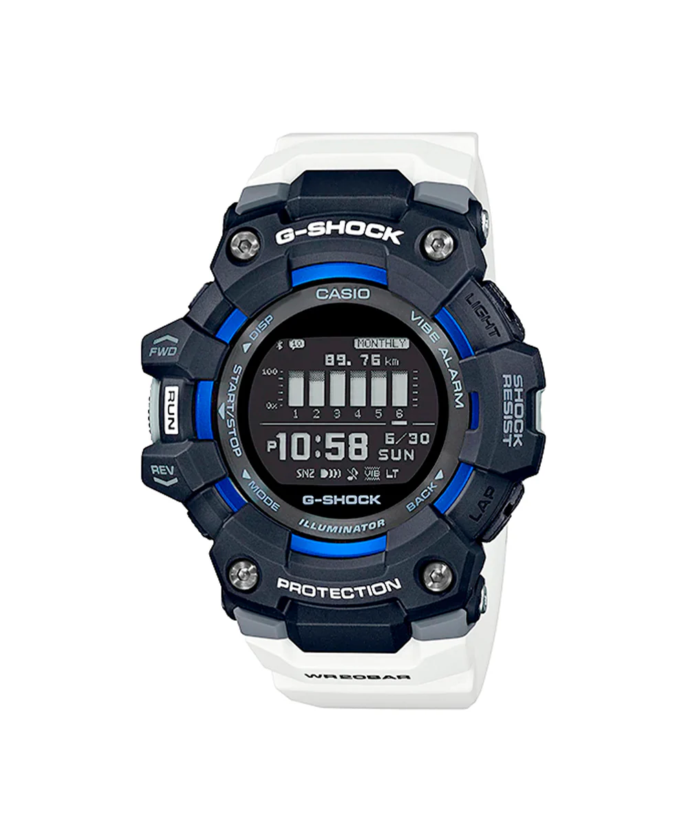 RELOJ CASIO G-SHOCK GBD-100-1A7DR- BLANCO