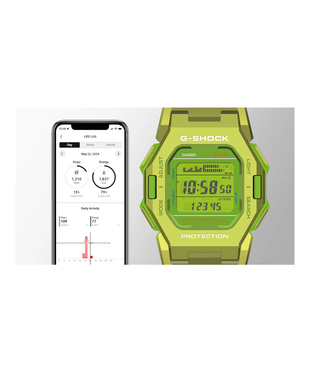 RELOJ CASIO G-SHOCK GD-B500S-3DR- VERDE - Image 2