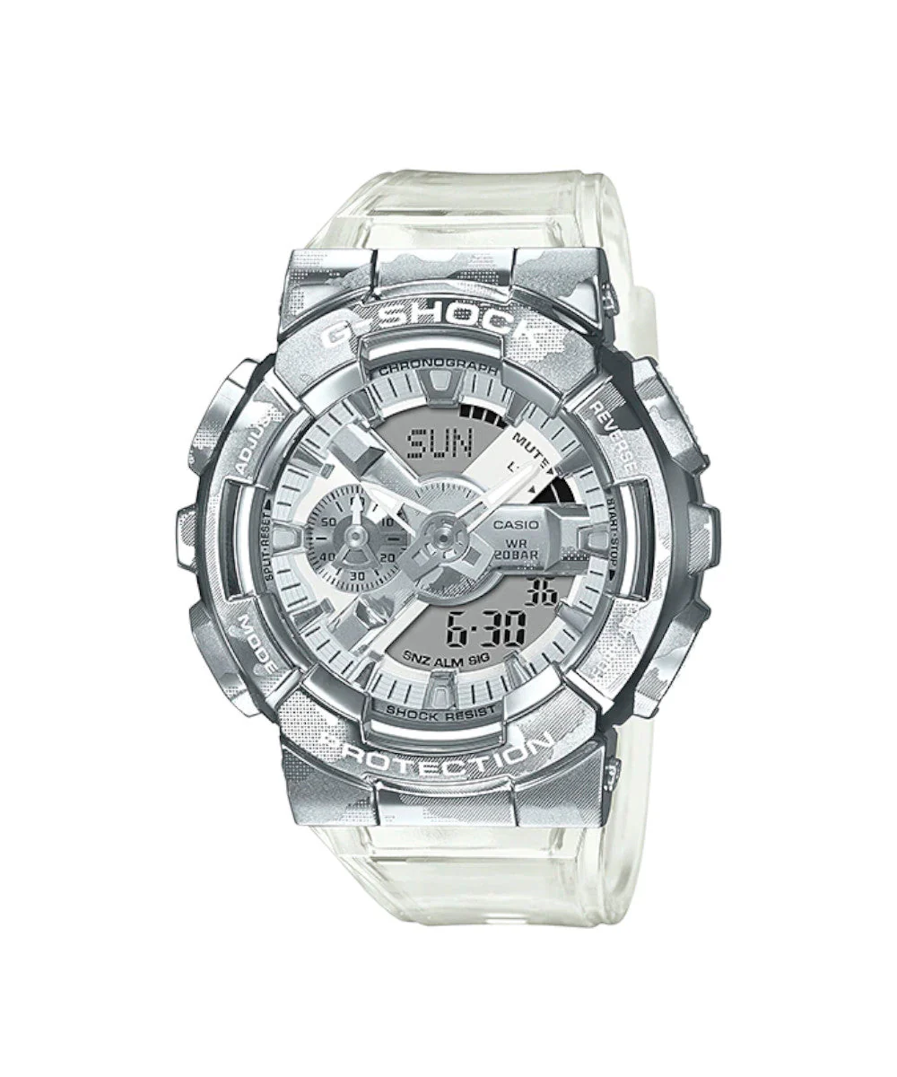 RELOJ CASIO G-SHOCK GM-110SCM-1ADR- BLANCO