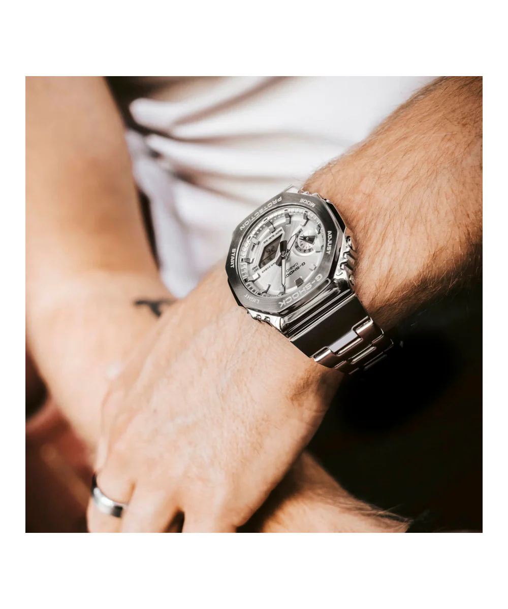 RELOJ CASIO G-SHOCK GM-2110D-7BDR- BLANCO - Image 2