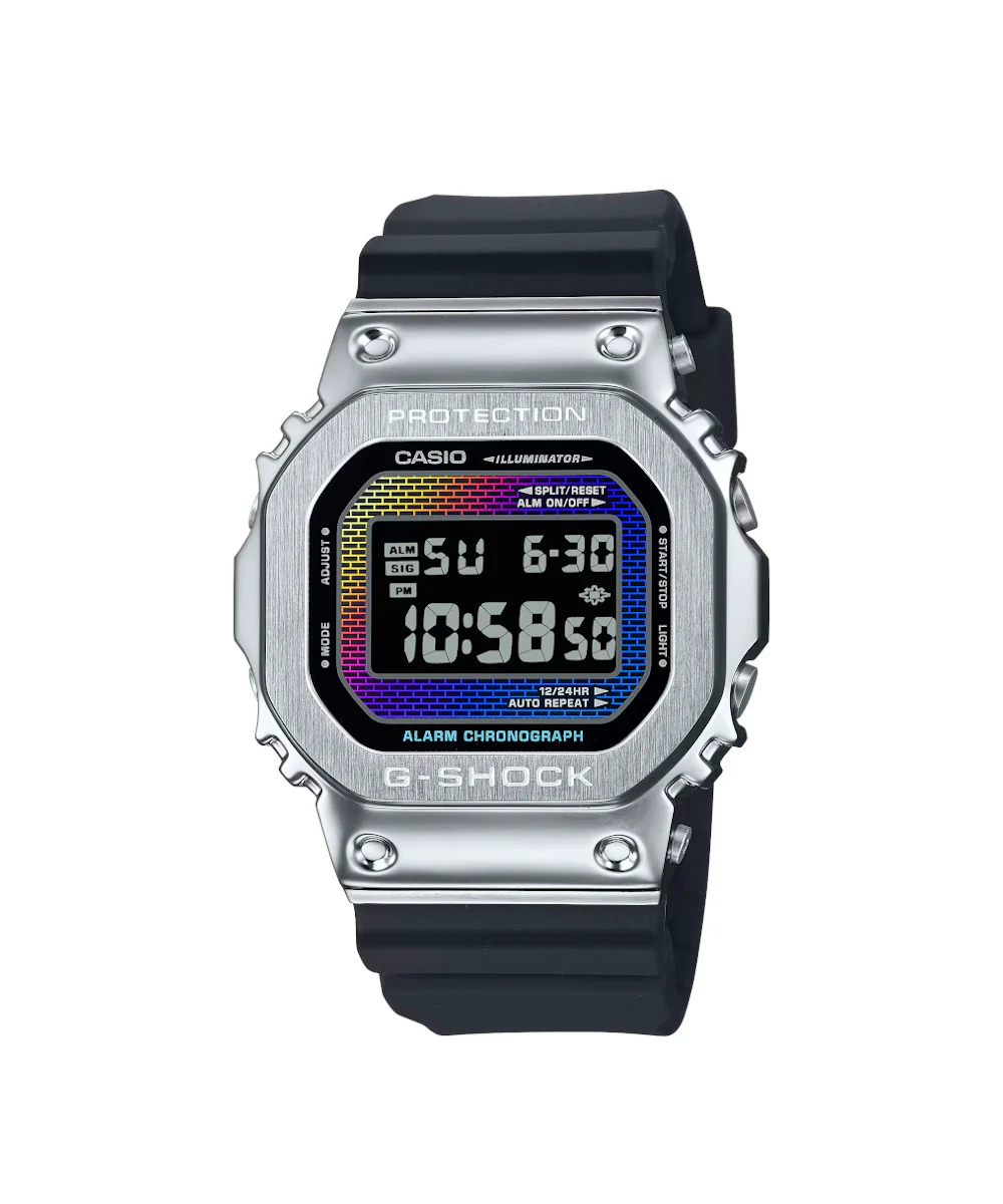 RELOJ CASIO G-SHOCK GM-5600RW-1DR- NEGRO