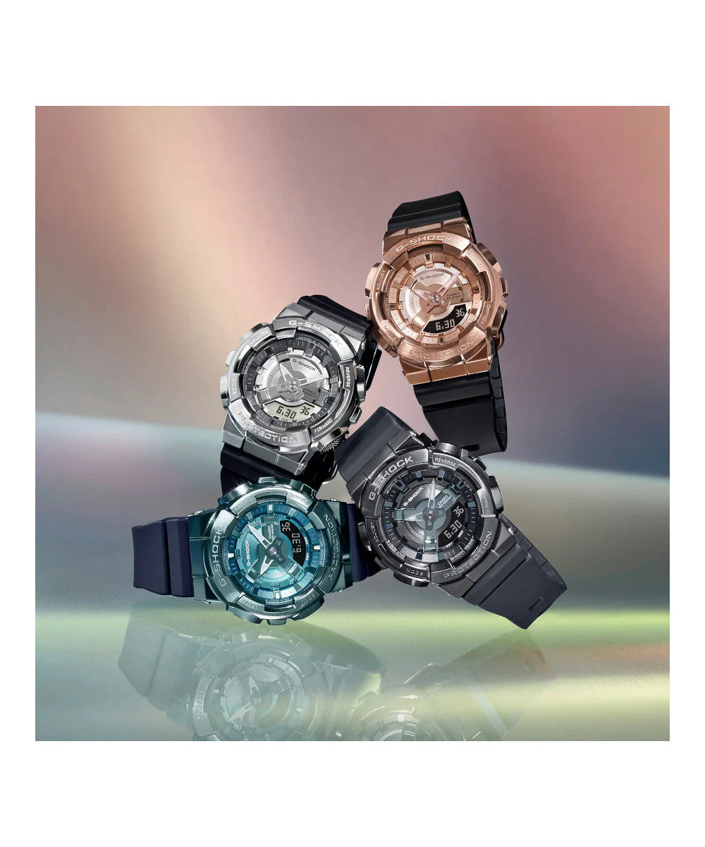 RELOJ PARA MUJER CASIO G-SHOCK  GM-S110PG-1ADR -NEGRO - Image 9