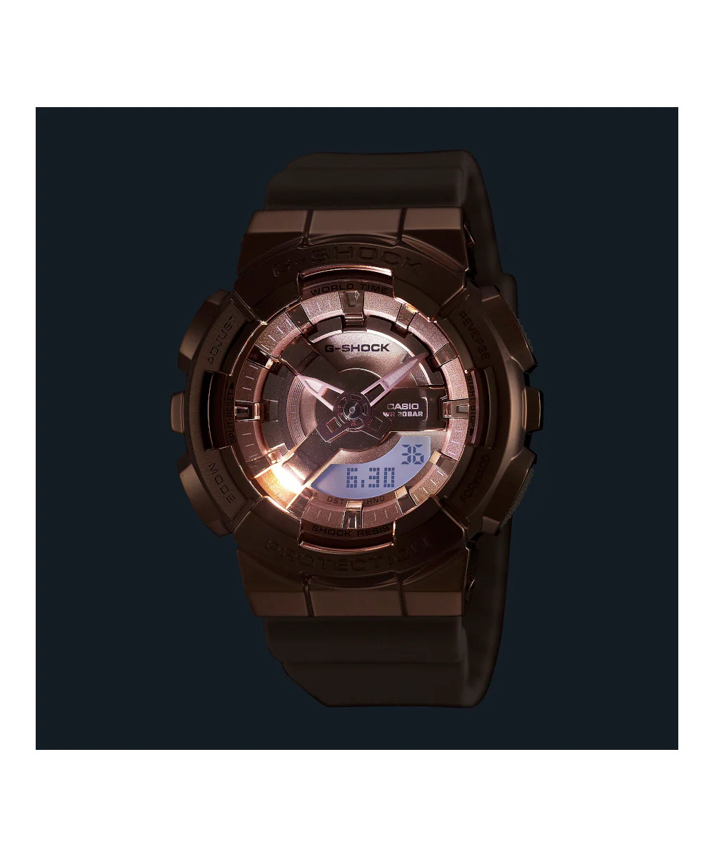 RELOJ PARA MUJER CASIO G-SHOCK  GM-S110PG-4ADR -ROSADO - Image 3