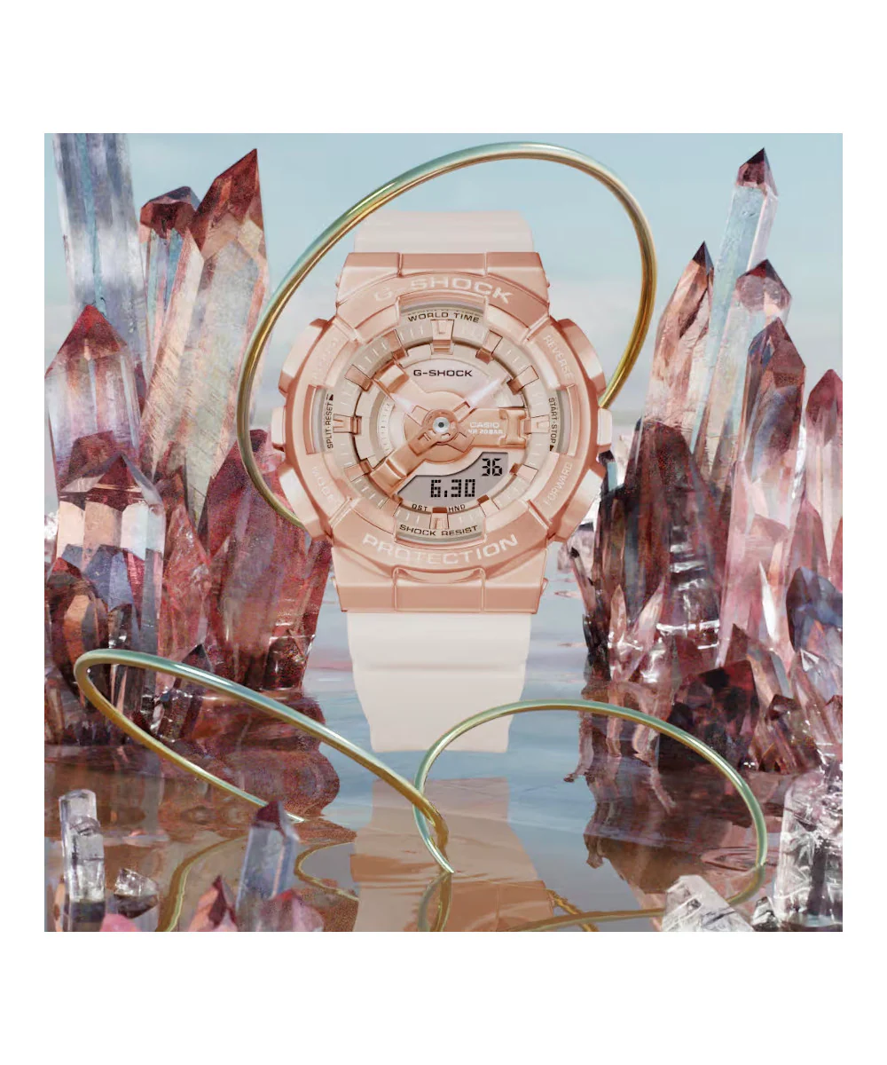 RELOJ PARA MUJER CASIO G-SHOCK  GM-S110PG-4ADR -ROSADO - Image 4