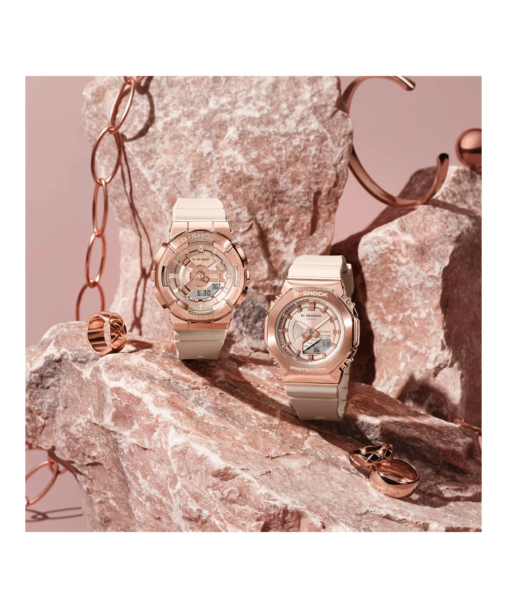 RELOJ PARA MUJER CASIO G-SHOCK  GM-S110PG-4ADR -ROSADO - Image 5