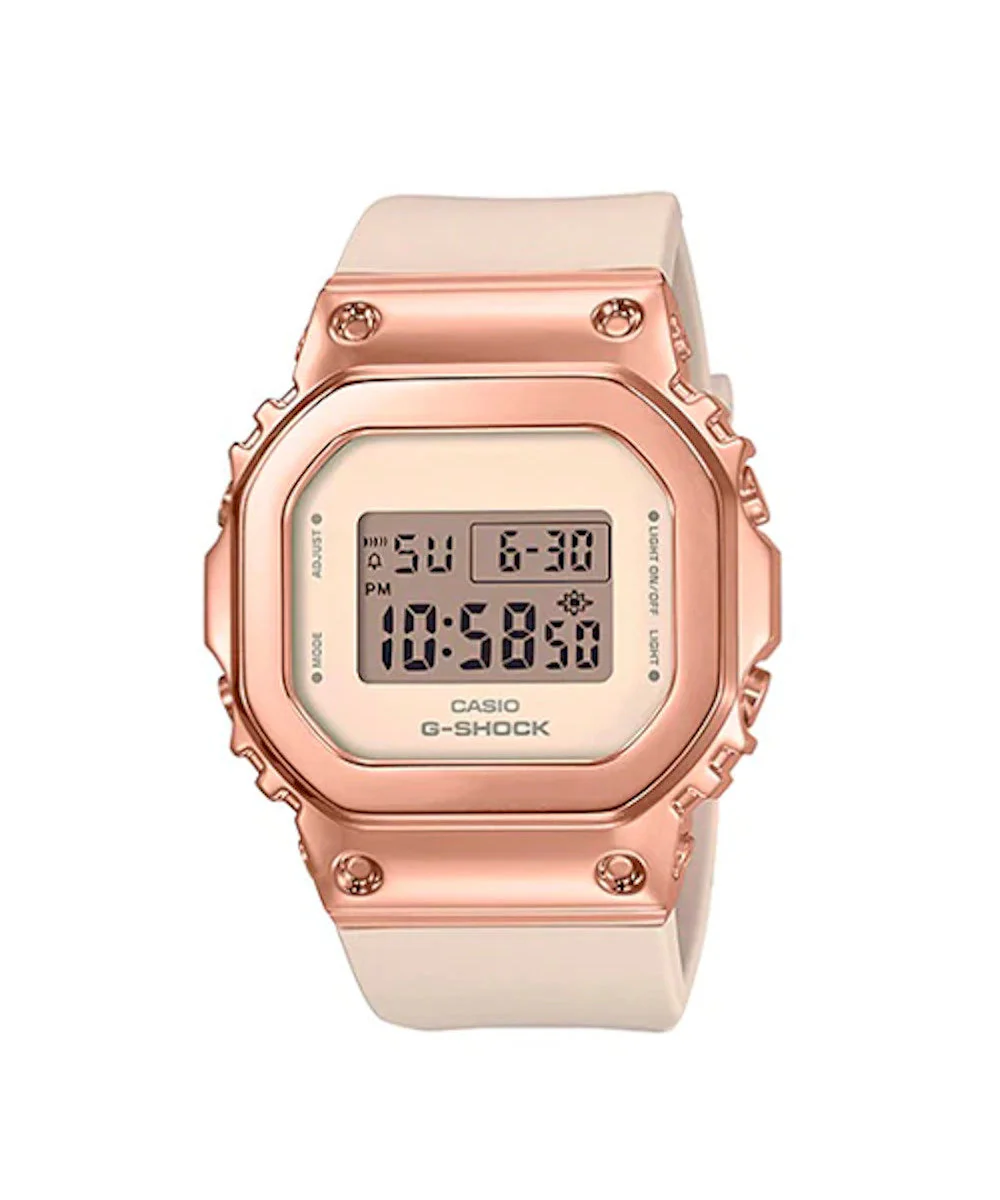 RELOJ PARA MUJER CASIO G-SHOCK  GM-S5600PG-4DR -ROSADO
