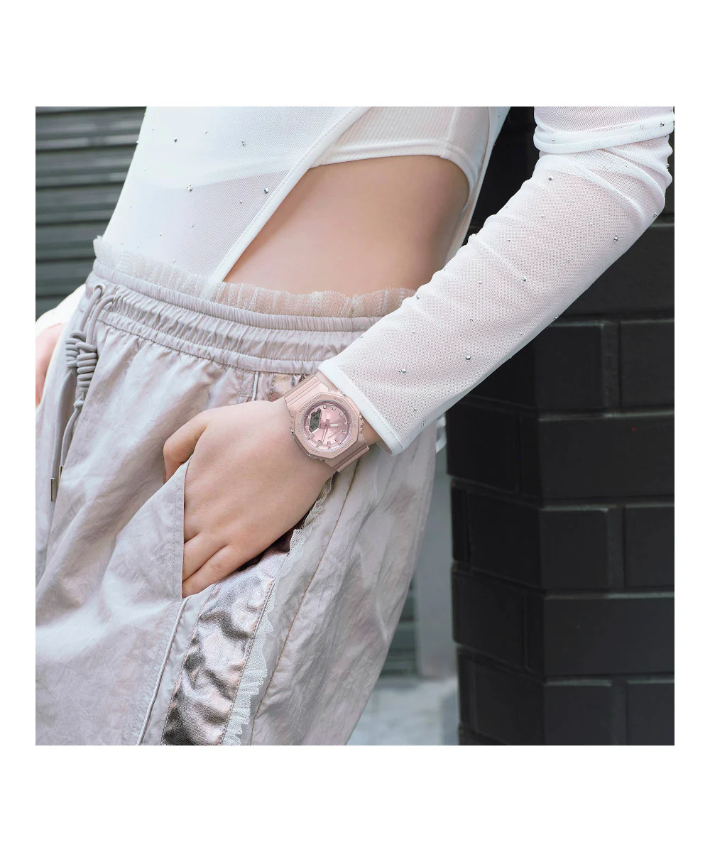 RELOJ PARA MUJER CASIO G-SHOCK  GMA-P2100ST-4ADR -ROSADO - Image 2