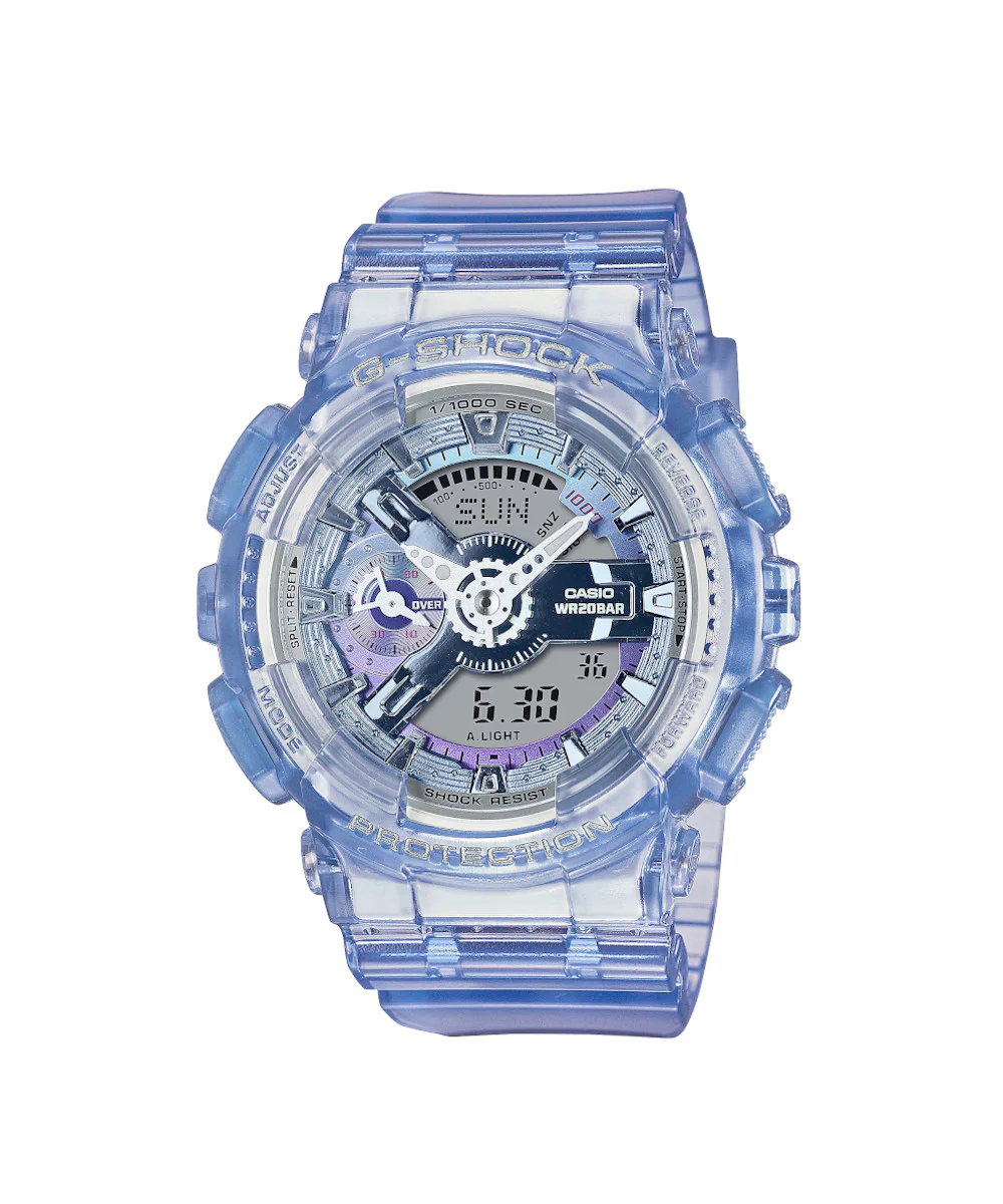 RELOJ PARA MUJER CASIO G-SHOCK  GMA-S110VW-6ADR -AZUL