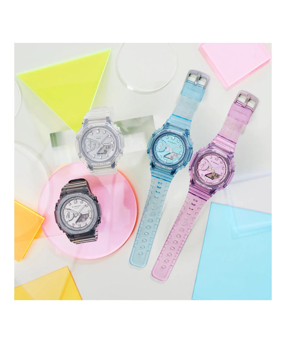 RELOJ PARA MUJER CASIO G-SHOCK  GMA-S2100SK-7ADR -BLANCO - Image 7