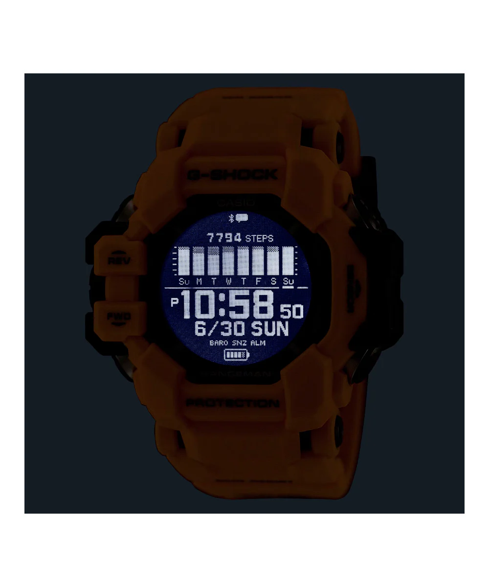 RELOJ CASIO G-SHOCK GPR-H1000-9DR- AMARILLO - Image 4