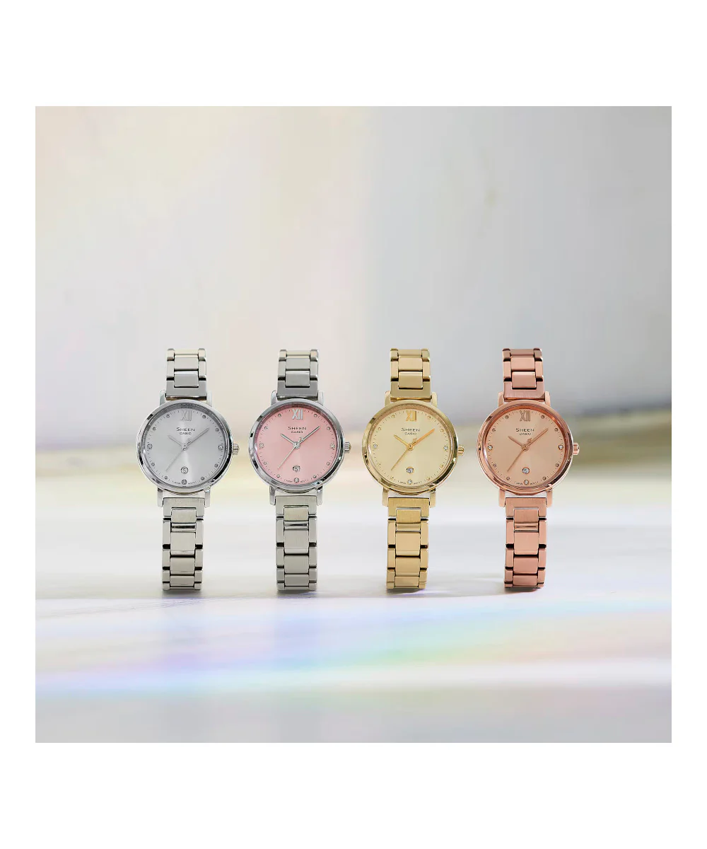 RELOJ PARA MUJER CASIO SHEEN SHE-4540PG-4AUDF -ROSADO - Image 2