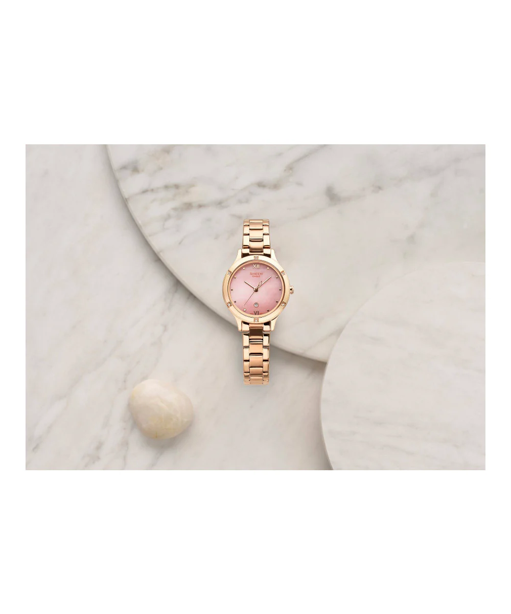RELOJ PARA MUJER CASIO SHEEN SHE-4546PG-4AUDF -ROSADO - Image 2