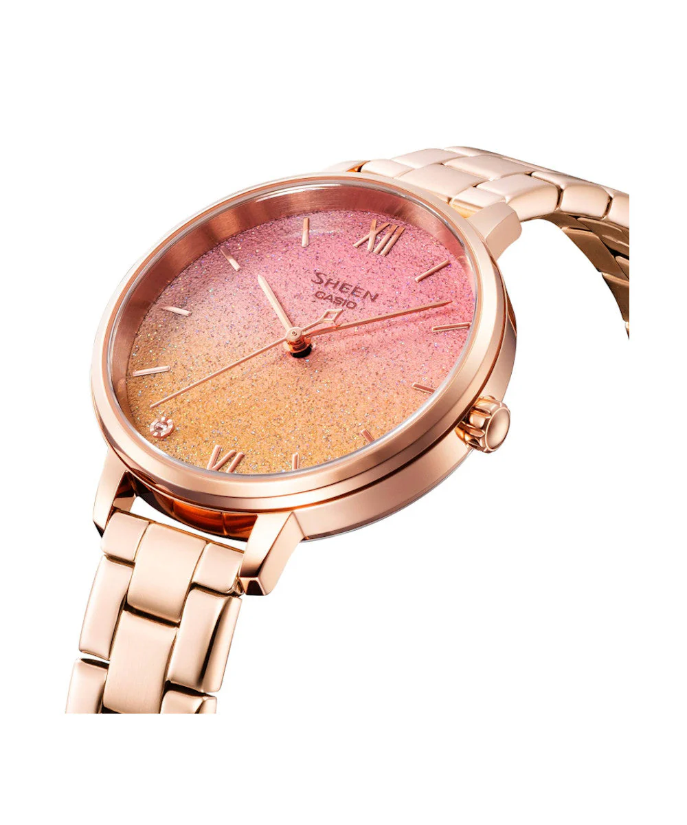 RELOJ PARA MUJER CASIO SHEEN SHE-4548PG-4AUDF -ORO ROSA - Image 2