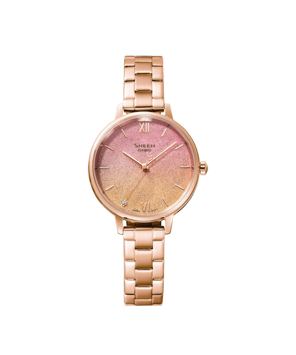 RELOJ PARA MUJER CASIO SHEEN SHE-4548PG-4AUDF -ORO ROSA - Image 3