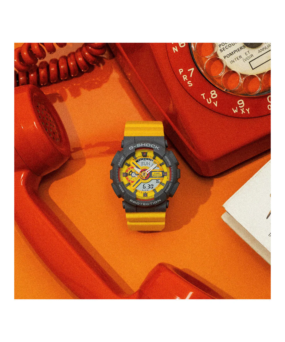 RELOJ PARA MUJER CASIO G-SHOCK  GMA-S110Y-9ADR -AMARILLO - Image 4