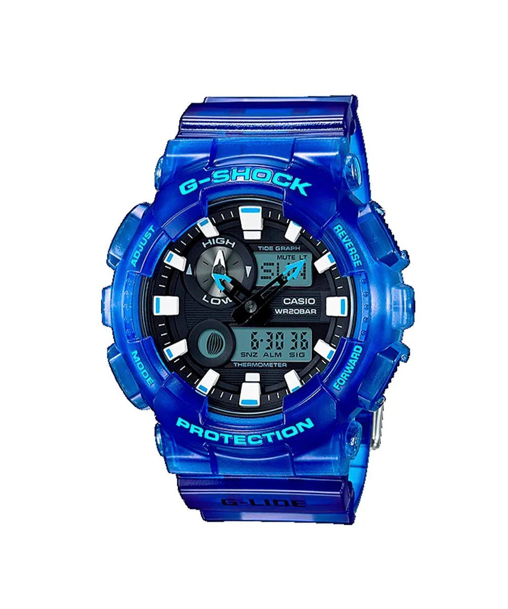 RELOJ CASIO G-SHOCK GAX-100MSA-2ADR- AZUL