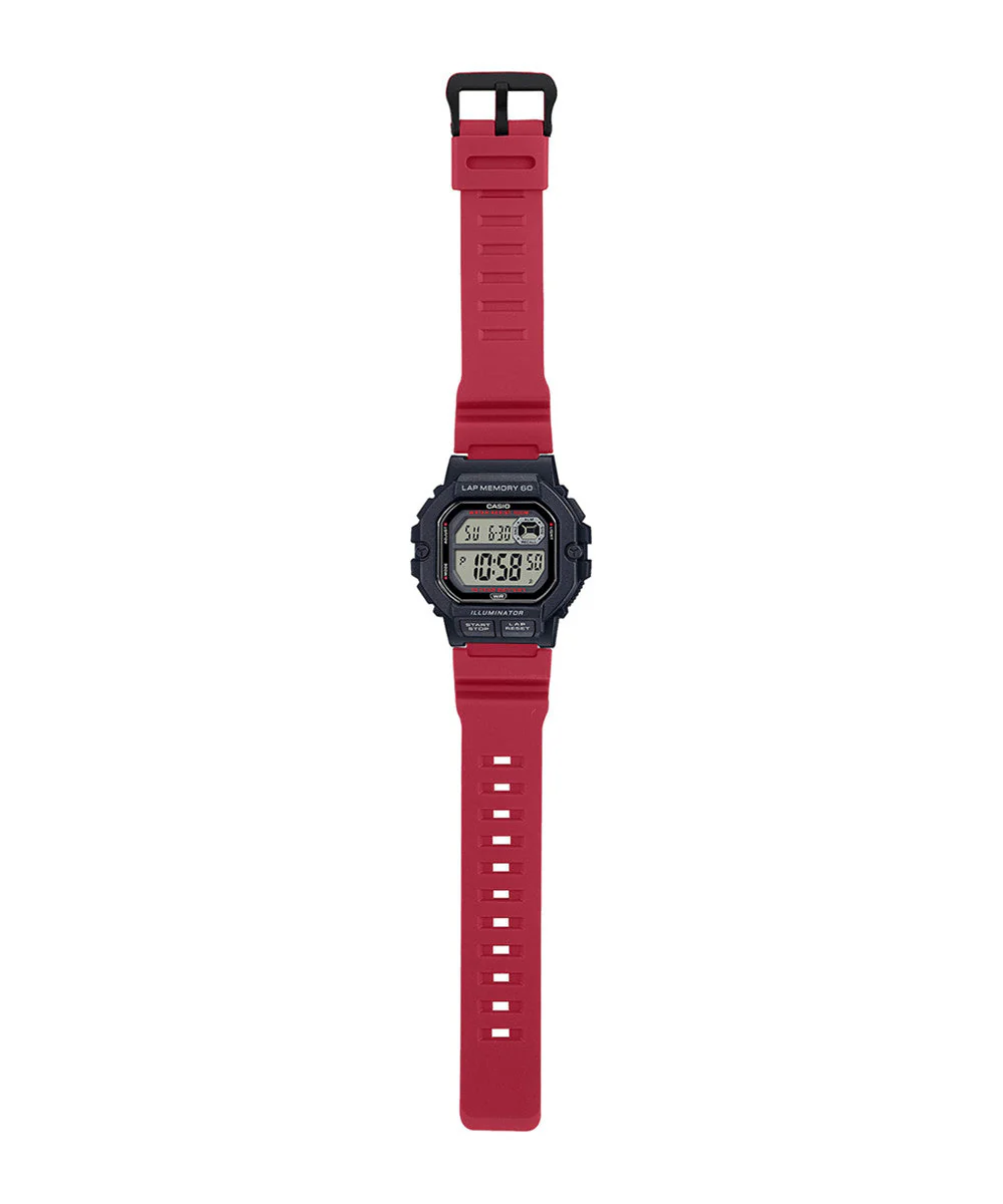 RELOJ PARA HOMBRE CASIO WS-1400H-4AVDF -ROJO - Image 2