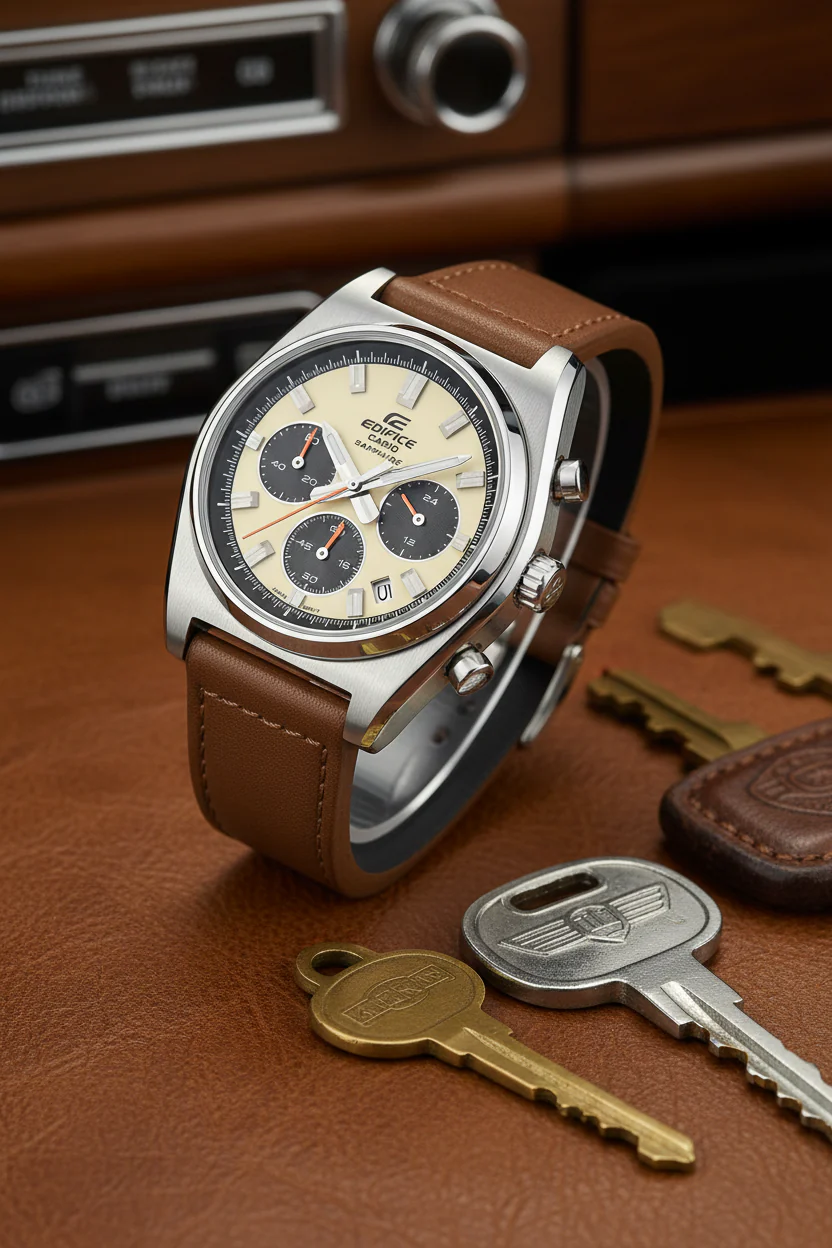 EFB-730L-7AVUDF RELOJ PARA HOMBRE CASIO EDIFICE - CAFÉ - Image 5
