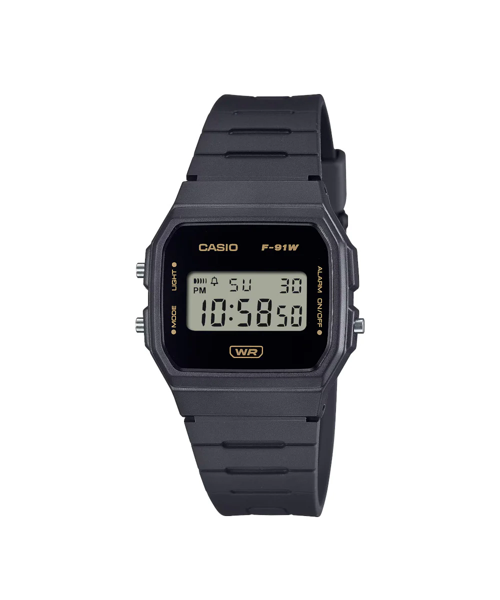 RELOJ CASIO F-91WB-8ADF -NEGRO