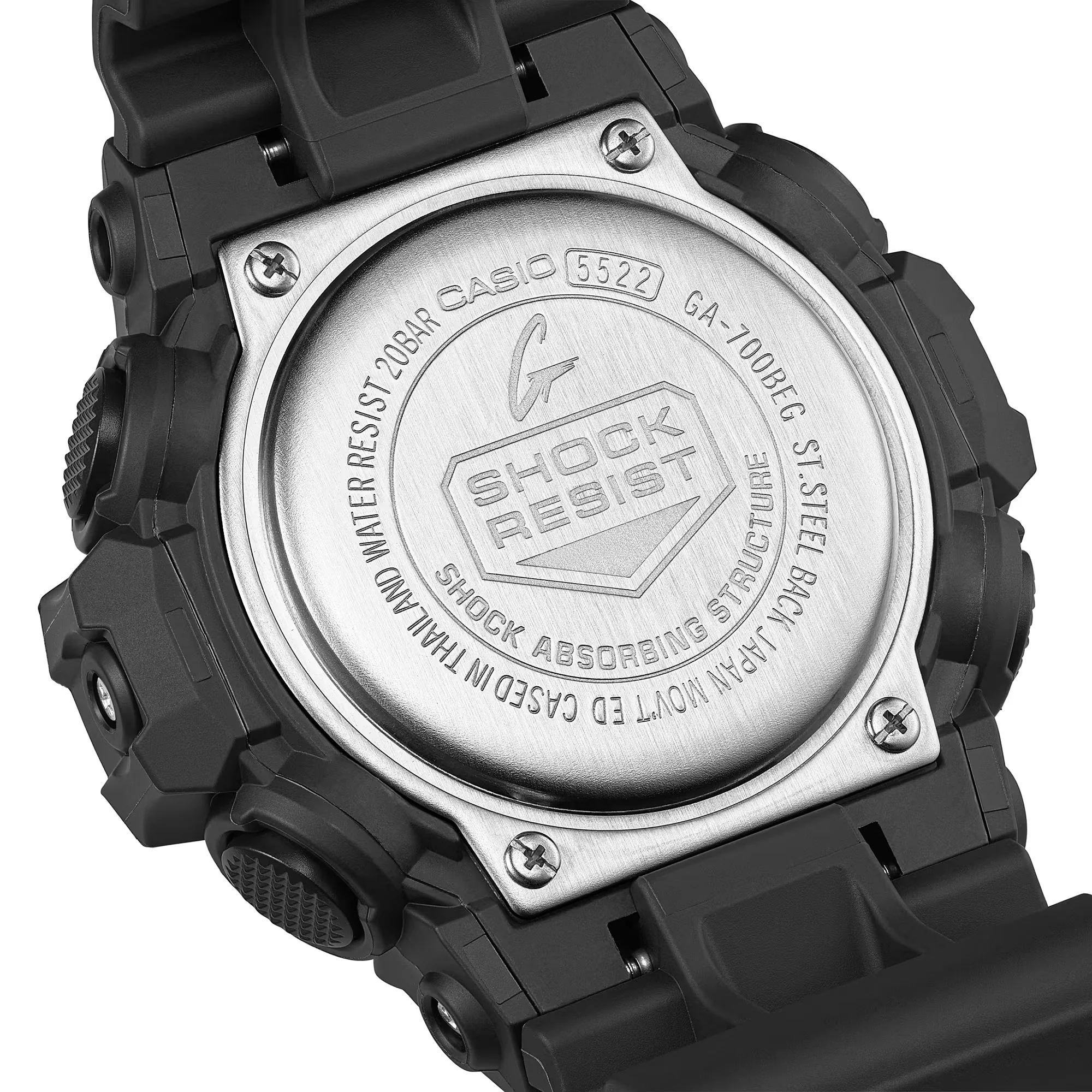 GA-700BEG-1ADR RELOJ CASIO G-SHOCK - NEGRO - Image 4