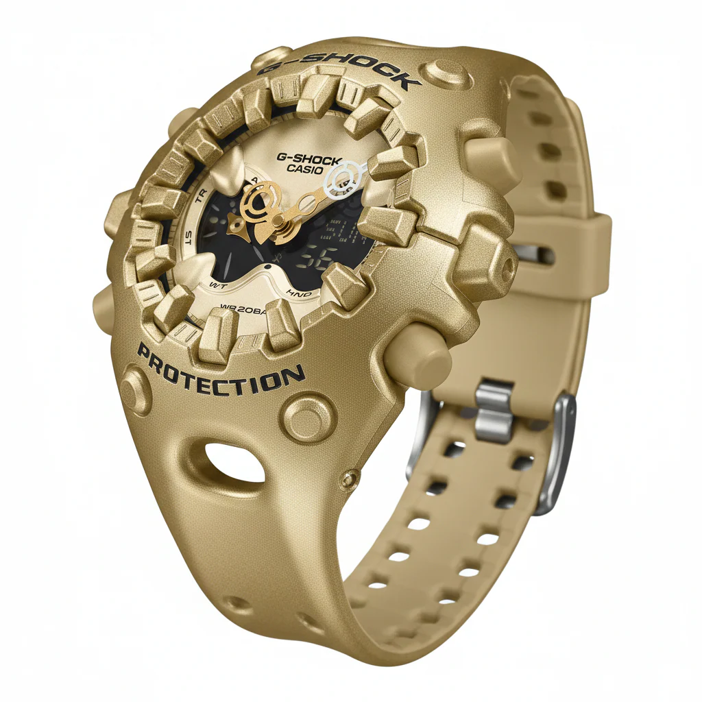 RELOJ CASIO G-SHOCK GA-V01A-9ADR - DORADO - Image 3