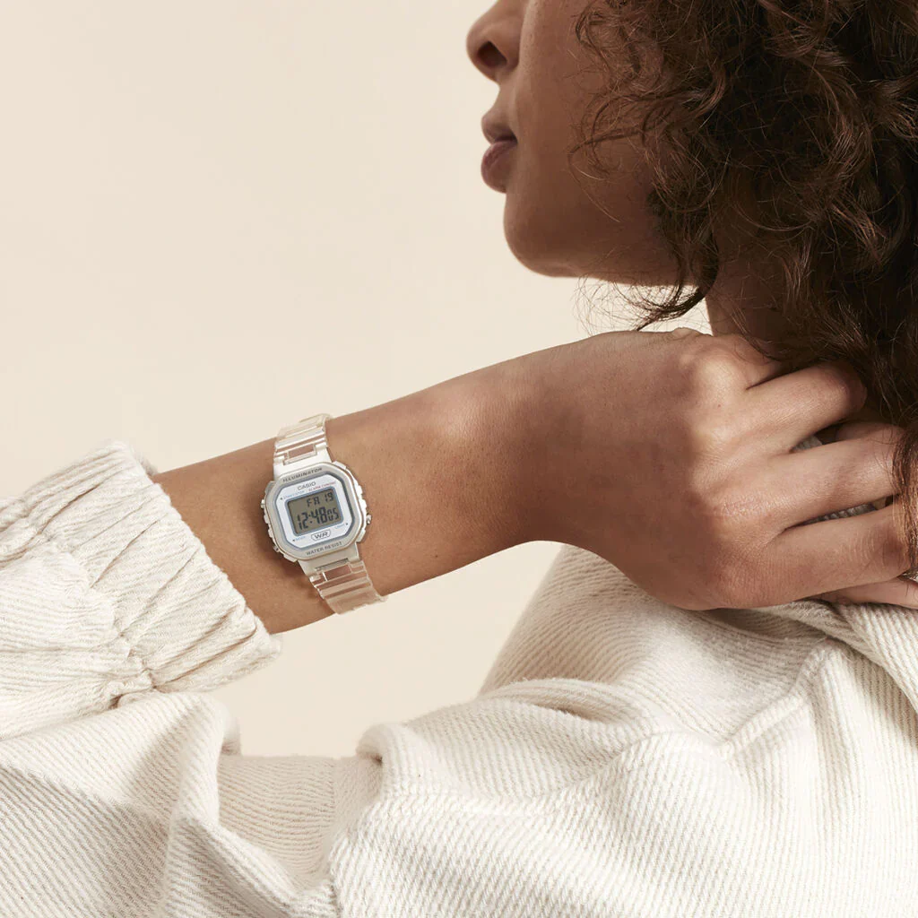 RELOJ PARA MUJER CASIO LA-20WHS-7ADF -BLANCO - Image 2