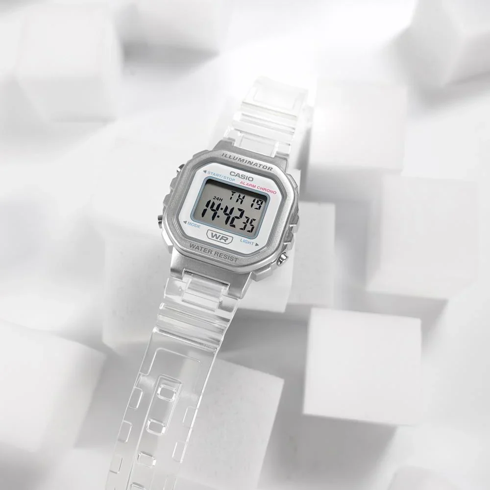 RELOJ PARA MUJER CASIO LA-20WHS-7ADF -BLANCO - Image 4