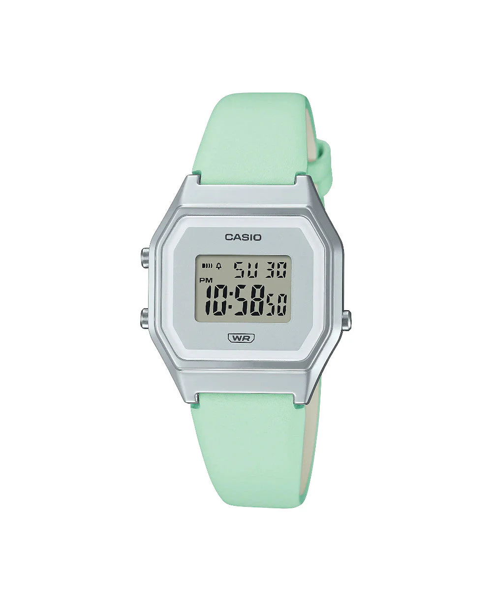 RELOJ CASIO VINTAGE LA680WEL-3DF -VERDE