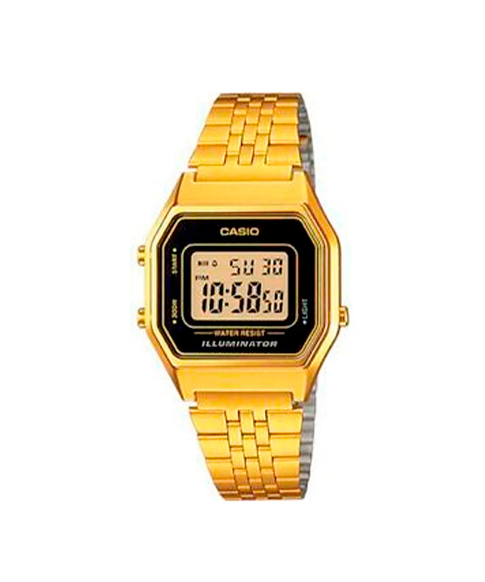 RELOJ CASIO VINTAGE LA680WGA-1DF -DORADO