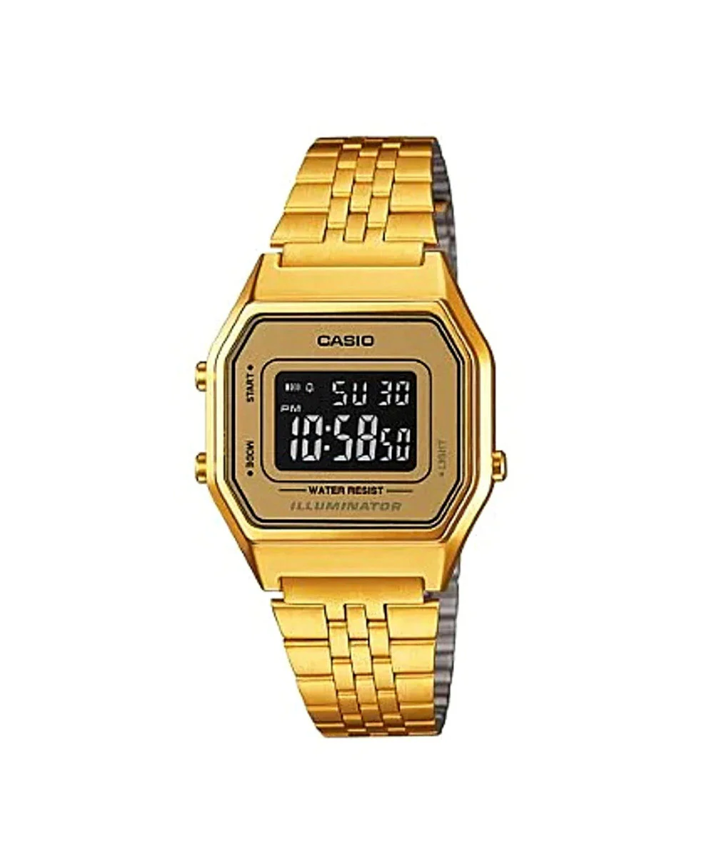 RELOJ CASIO VINTAGE LA680WGA-9BDF -DORADO
