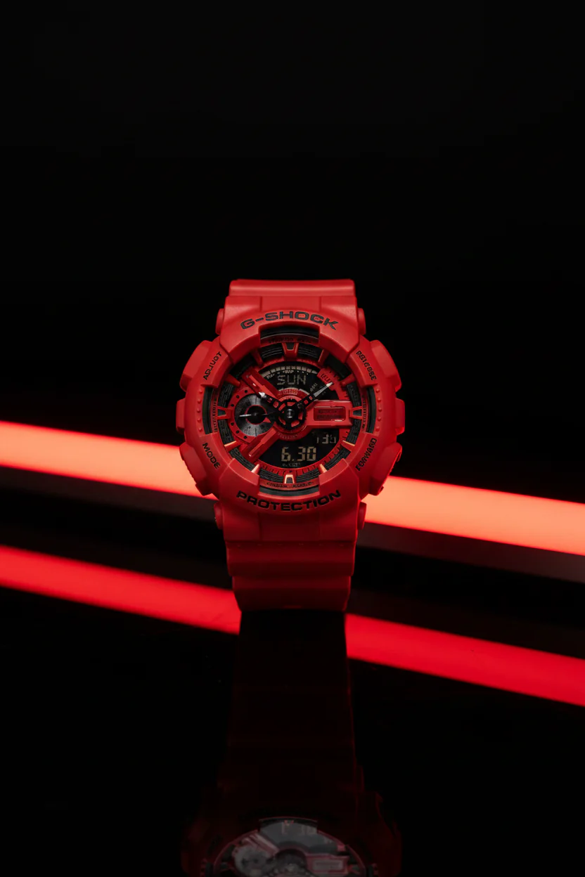 RELOJ CASIO G-SHOCK GA-110RRB-4ADR  - ROJO - Image 2