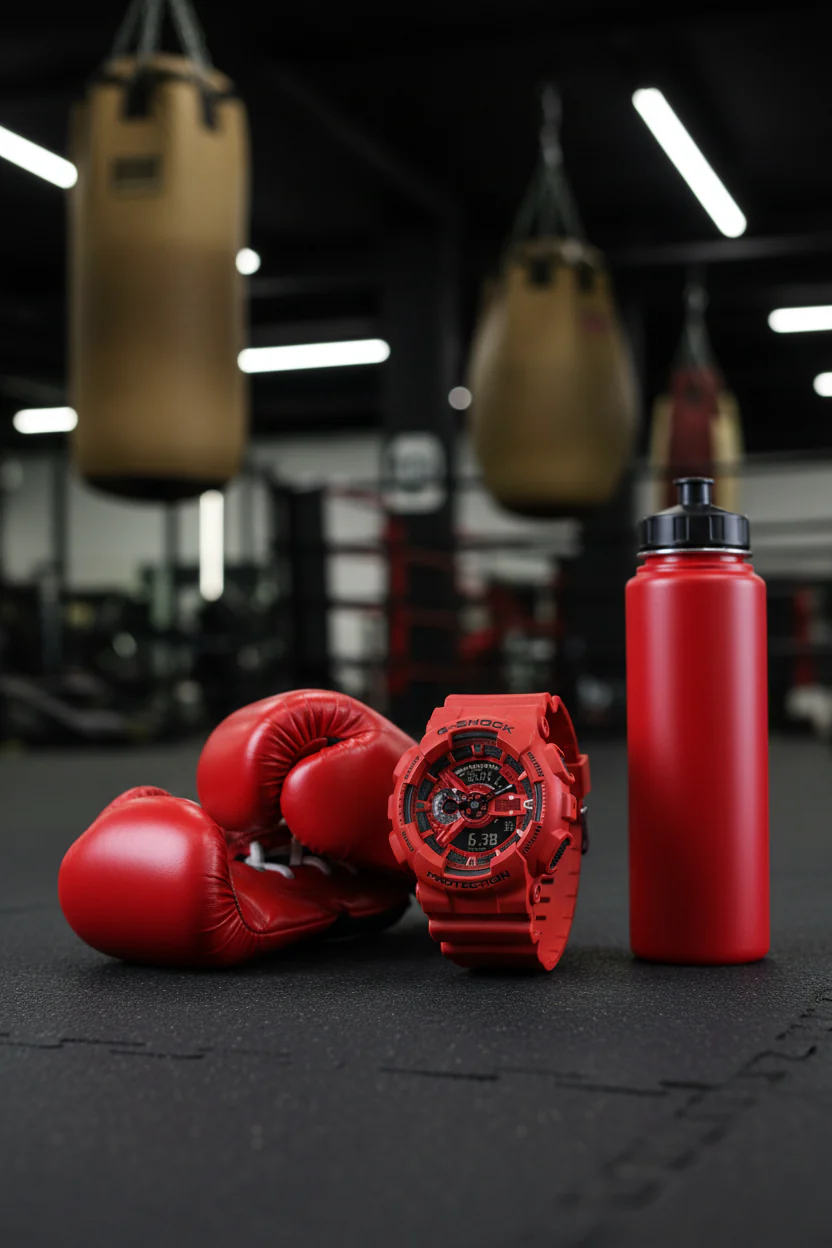RELOJ CASIO G-SHOCK GA-110RRB-4ADR  - ROJO - Image 4