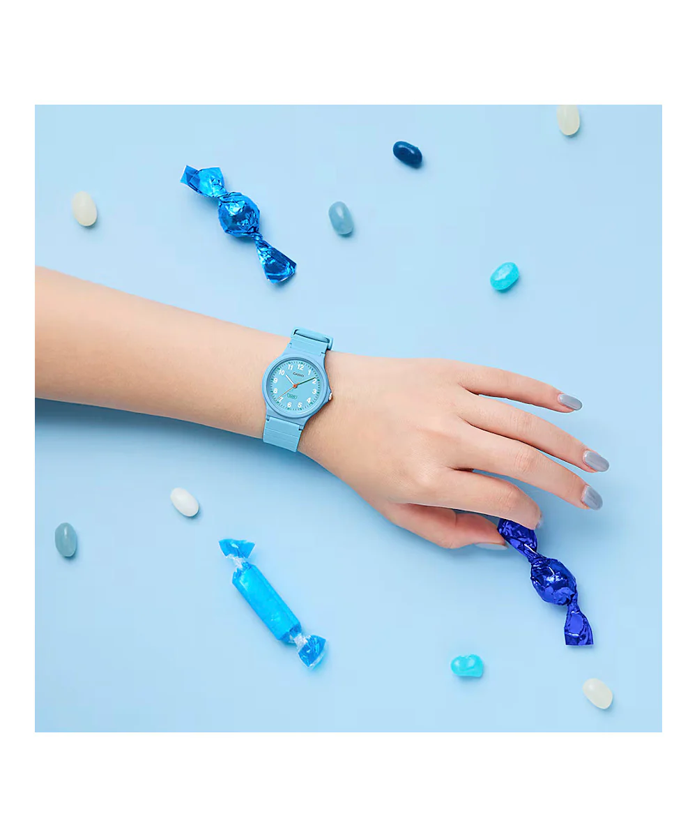 RELOJ PARA MUJER CASIO LQ-24B-2BDF -AZUL - Image 2