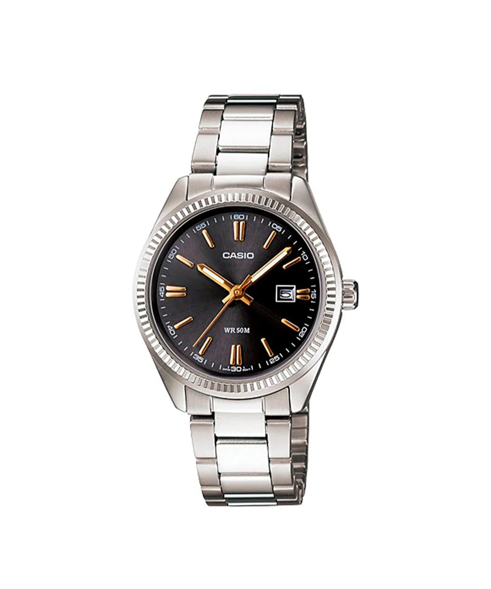RELOJ PARA MUJER CASIO LTP-1302D-1A2VDF -PLATEADO
