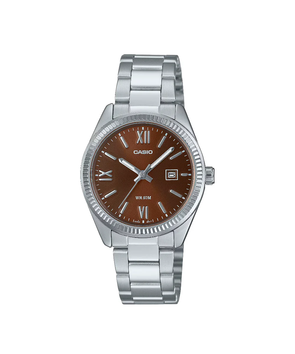 RELOJ PARA MUJER CASIO LTP-1302DD-5AVDF -PLATEADO
