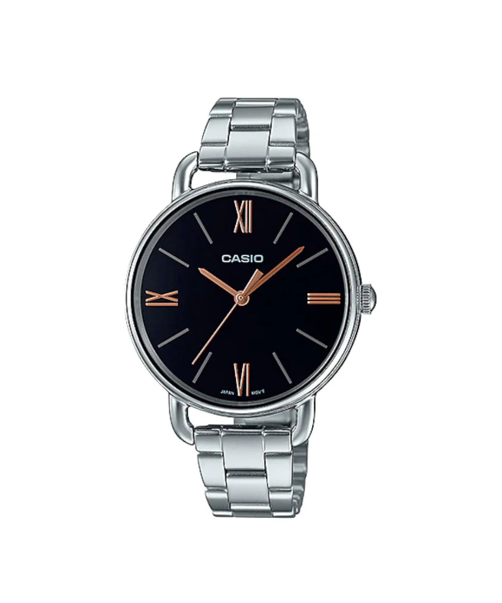 RELOJ PARA MUJER CASIO LTP-E414D-1ADF -NEGRO