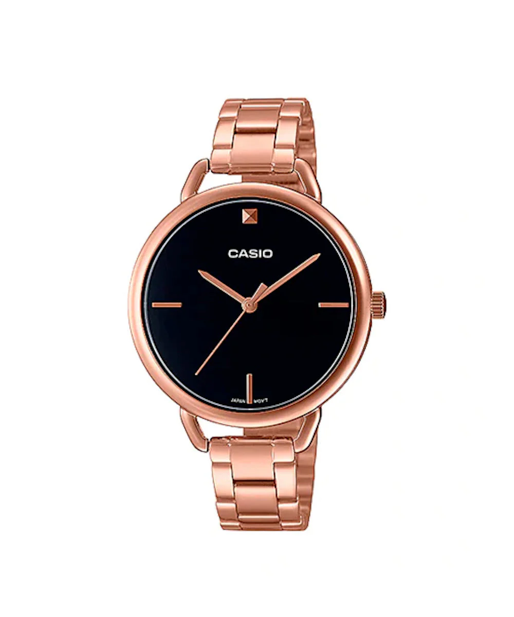RELOJ PARA MUJER CASIO LTP-E415PG-1CDF -NEGRO