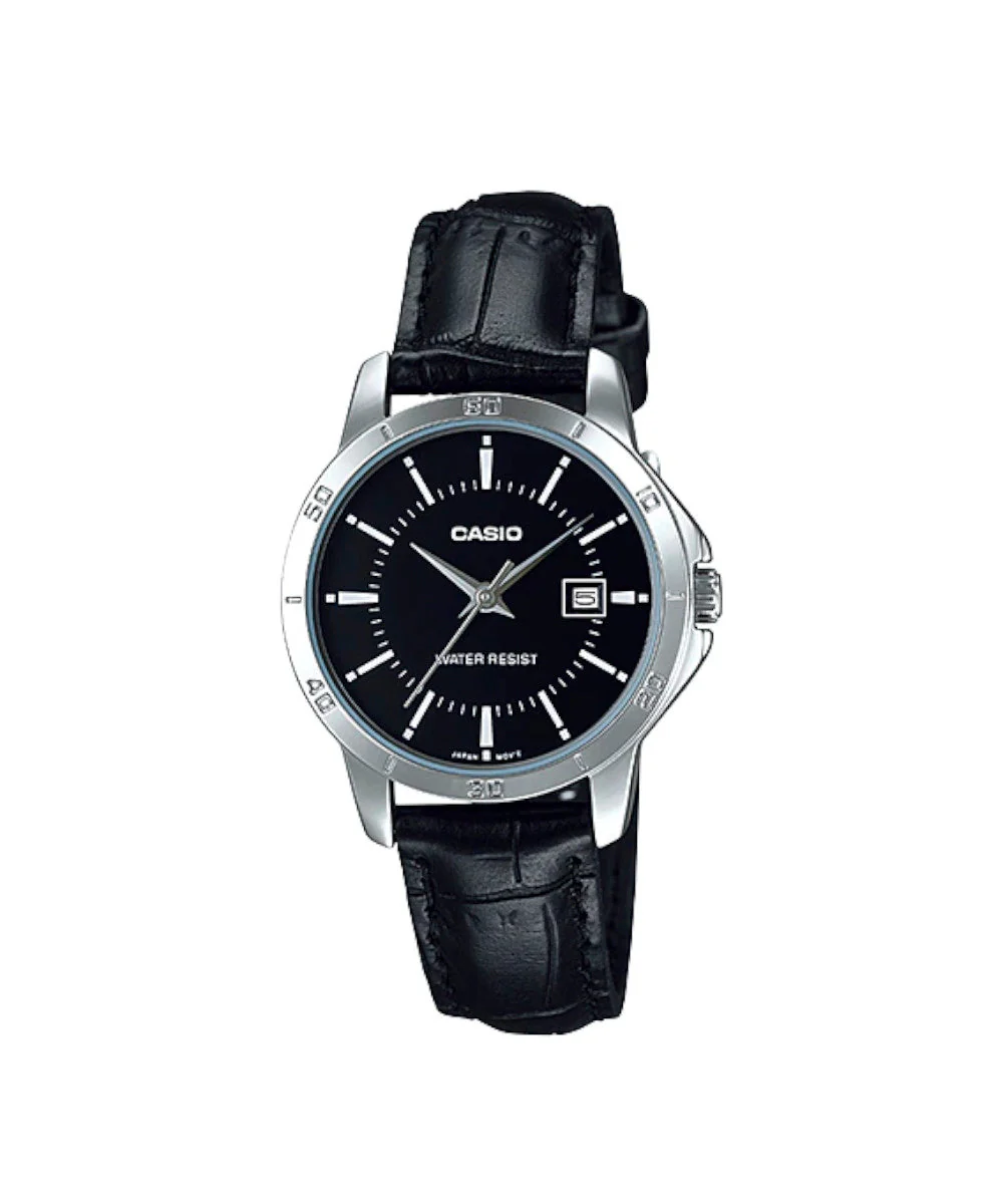 RELOJ PARA MUJER CASIO LTP-V004L-1AUDF -NEGRO