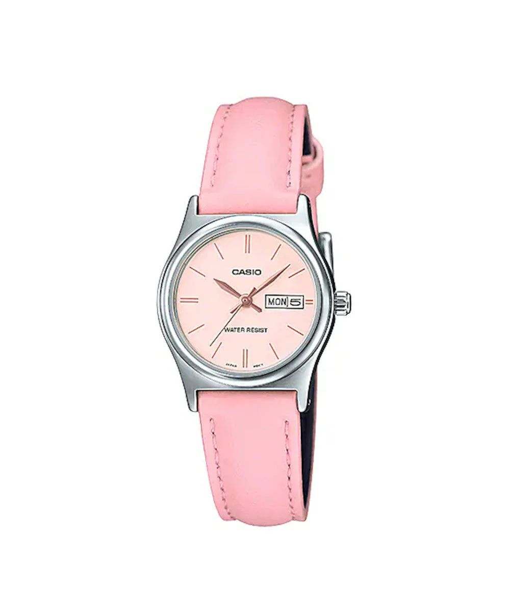 RELOJ PARA MUJER CASIO LTP-V006L-4BUDF -ROSADO