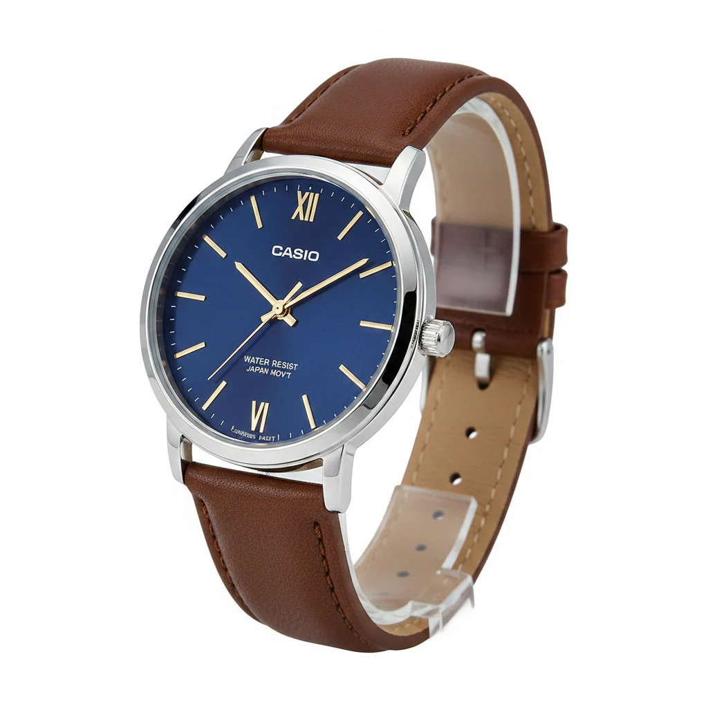 RELOJ PARA MUJER CASIO LTP-VT01L-2BUDF -AZUL - Image 3